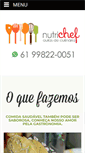 Mobile Screenshot of nutrichefbrasilia.com.br